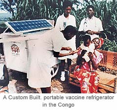 Solar Direct Drive Vaccine Refrigerator / Ice-pack Freezer